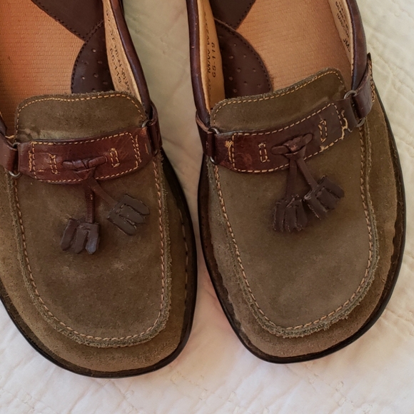 born gallatin leather bow loafers